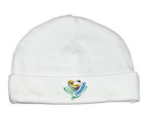 Bonnet bebé personalizado me encantan las comoras