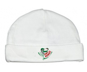 Bonnet bebé personalizado que amo Kuwait