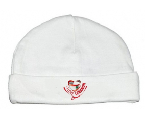 Bonnet bebé personalizado que amo Líbano