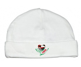 Bonnet bebé personalizado que amo Libia