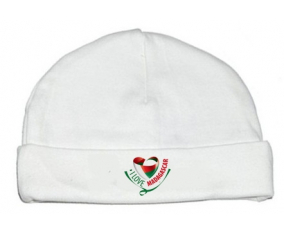 Bonnet bebé personalizado que amo Madagascar