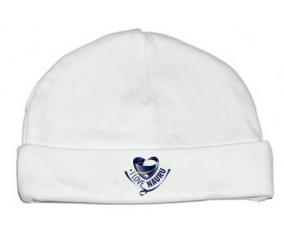 Bonnet bebé personalizado me encanta Nauru