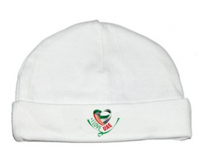 Bonnet bebé personalizado me encantan los Emiratos Árabes Unidos