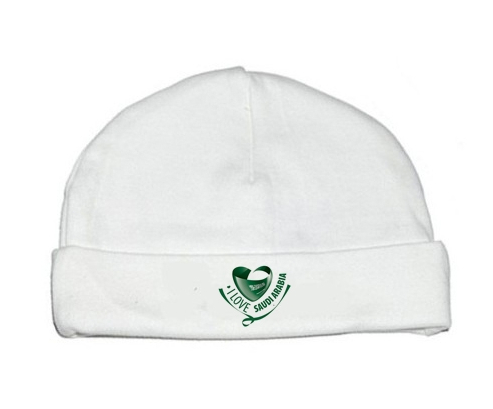 Bonnet bebé personalizado que amo Arabia Saudita