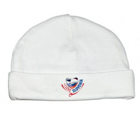 Bonnet bebé personalizado que amo Eslovenia