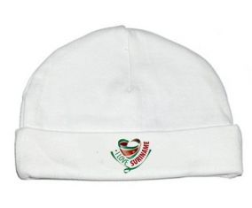 Bonnet bebé personalizado me encanta Surinam