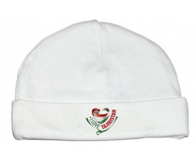Bonnet bebé personalizado me encanta Tajakistan