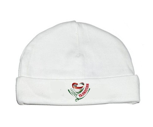 Bonnet bebé personalizado me encanta Tajakistan