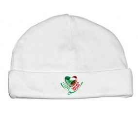Bonnet bebé personalizado amo a Saint Kitts y Nevis