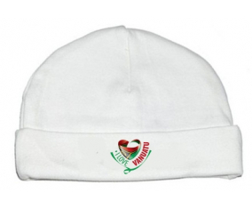 Bonnet bebé personalizado amo a Vanuatu