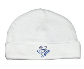 Bonnet bebé personalizado amo a Israel