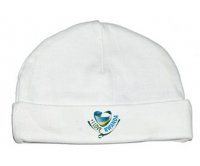 Bonnet bebé personalizado que amo Ruanda