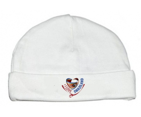 Bonnet bebé personalizado que amo Swazilandia