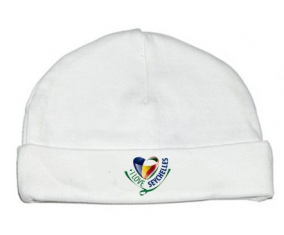 Bonnet bebé personalizado me encanta Seychelles
