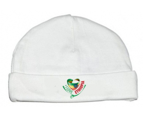 Bonnet bebé personalizado que amo Etiopía