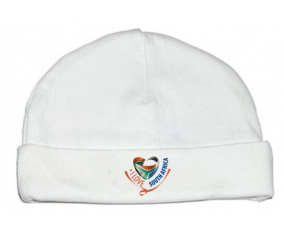Bonnet bebé personalizado que amo Sudáfrica