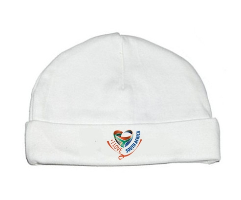 Bonnet bebé personalizado que amo Sudáfrica