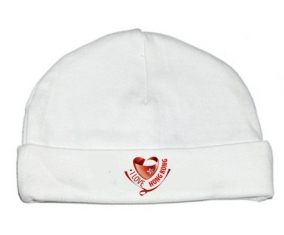 Bonnet bebé personalizado que amo Hong Kong