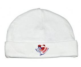 Bonnet bebé personalizado que amo Taiwán