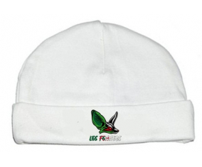 Bonnet bebé personalizado Las heces fútbol argelino