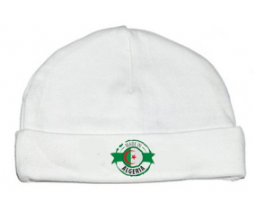 Bonnet bebé personalizado hecho en Argelia Diseño 2