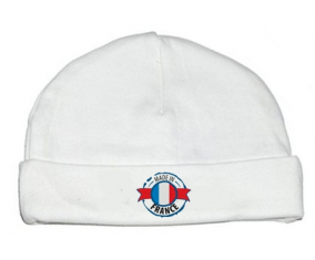 Bonnet bebé personalizado hecho en France Diseño 1