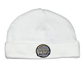 Bonnet bebé personalizado Ciudad de París diseño 2