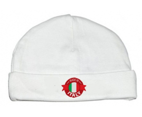 Bonnet bebé personalizado hecho en Italia diseño 1
