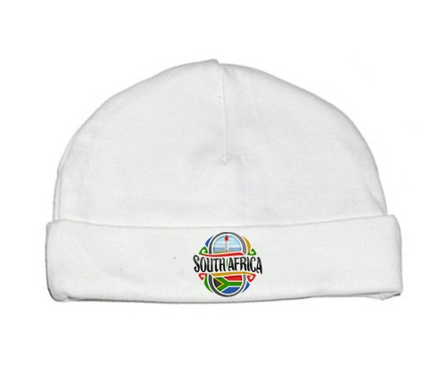 Bonnet bandera de bebé personalizada Sudáfrica