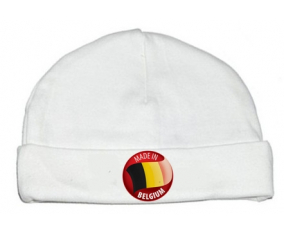 Bonnet bebé personalizado hecho en BELIUM