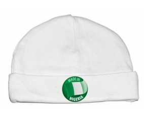 Bonnet bebé personalizado hecho en NIGERIA