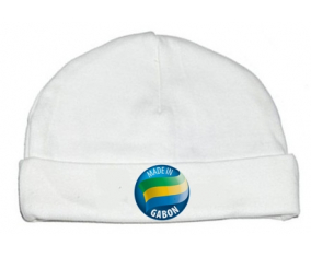 Bonnet bebé personalizado hecho en GABÓN