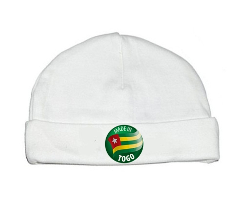 Bonnet bebé personalizado hecho en TOGO