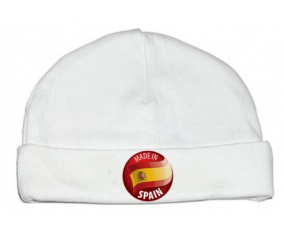 Bonnet bebé personalizado hecho en ESPAÑA