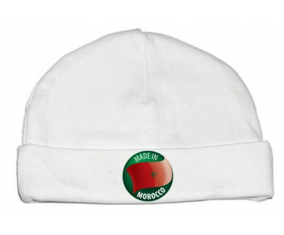 Bonnet bebé personalizado hecho en MARRUECOS