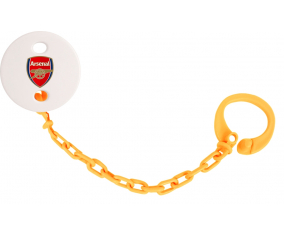 Attache-Club de Fútbol Arsenal de color naranja
