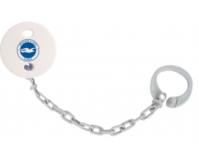 Attache-tetine Brighton - Hove Albion Football Club Color gris