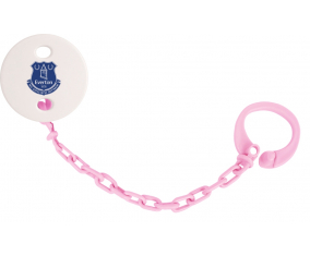 Attache-Everton Football Club piruleta de color rosa claro