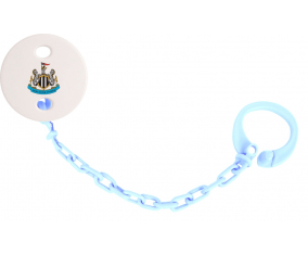 Attache-tétine Newcastle United Football Club color Sky Blue