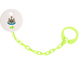 Attache-tétine Newcastle United Football Club Color verde