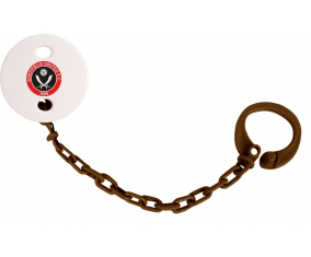 Attache-tetine Sheffield United Football Club Color Brown