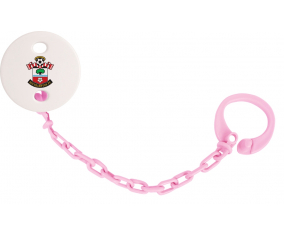Attache-lollipop Southampton Football Club de color rosa claro