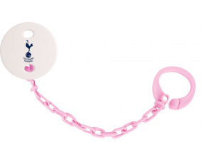 Attache-tetine Tottenham Hotspur Football Club de color rosa claro