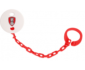 Attache-tetine Rotherham United Football Club Color rojo