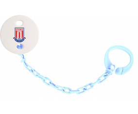 Attache-tétine Stoke City Football Club color Sky Blue