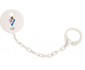 Attache-Tétine Sociedad Deportiva Eibar color blanco