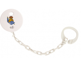 Attache-tetina Real Sociedad Color Blanco