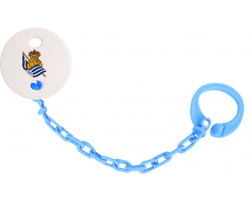 Attache-Tetine Real Sociedad azul turquesa
