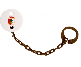 Attache-Tetine Fu-ball-Club Augsburg Color Brown