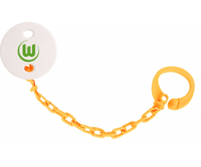 Attache-Piruleta VfL Wolfsburg de color naranja